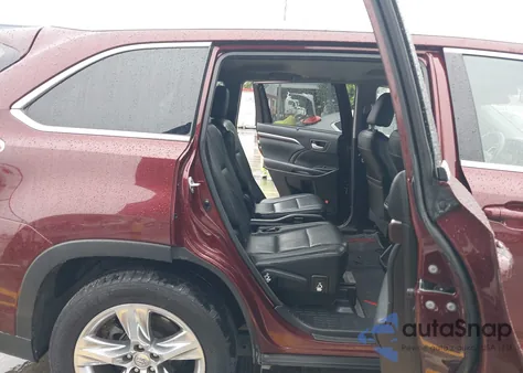 2015 Toyota Highlander Limited V6 z USA, uszkodzony, nr VIN 5TDYKRFH0FS044083